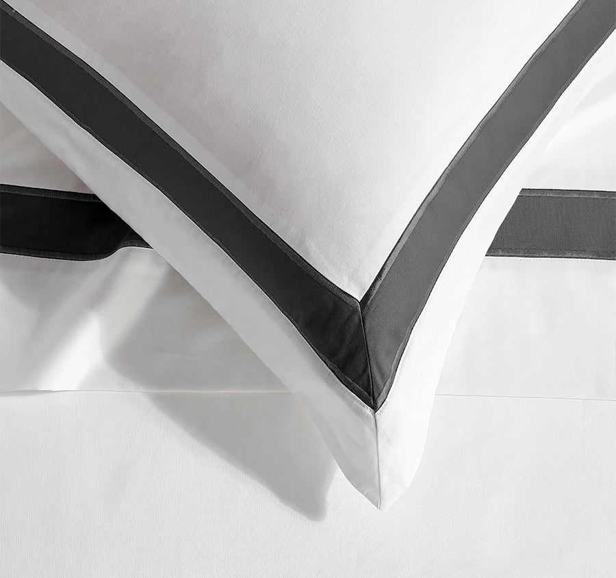 Bentley Quilt Cover Set Range Charcoal