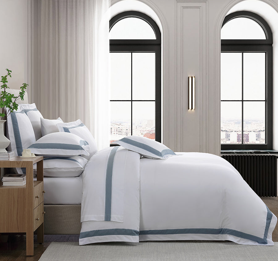 Bentley Quilt Cover Set Range Denim