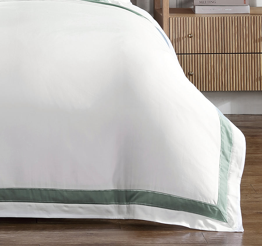 Bentley Quilt Cover Set Range Sage