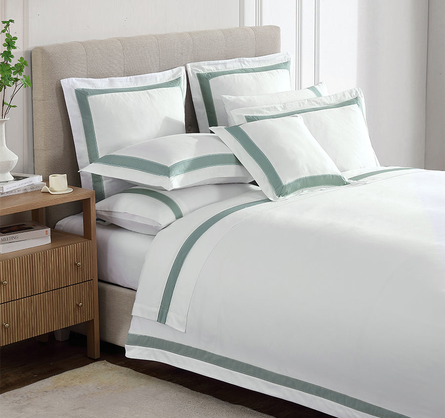 Bentley Quilt Cover Set Range Sage