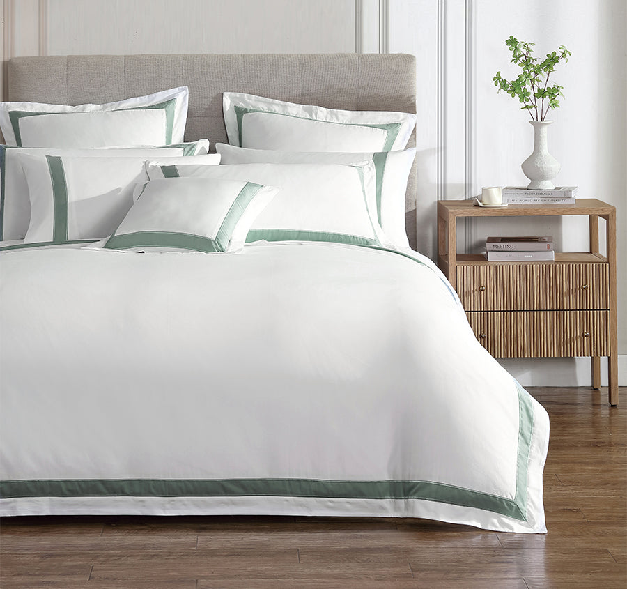 Bentley Quilt Cover Set Range Sage
