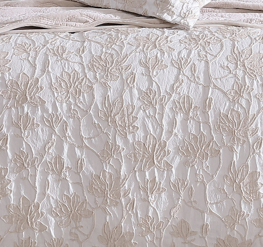 Bloom Quilt Cover Set Range Stone