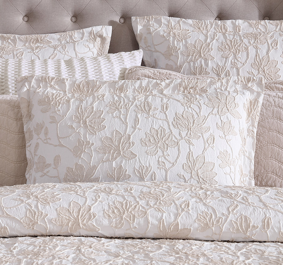 Bloom Quilt Cover Set Range Stone
