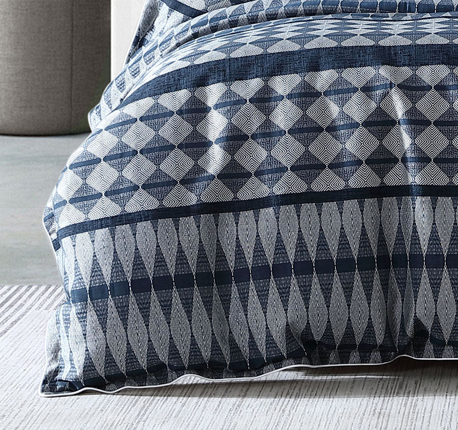 Boyd Quilt Cover Set Range Ink
