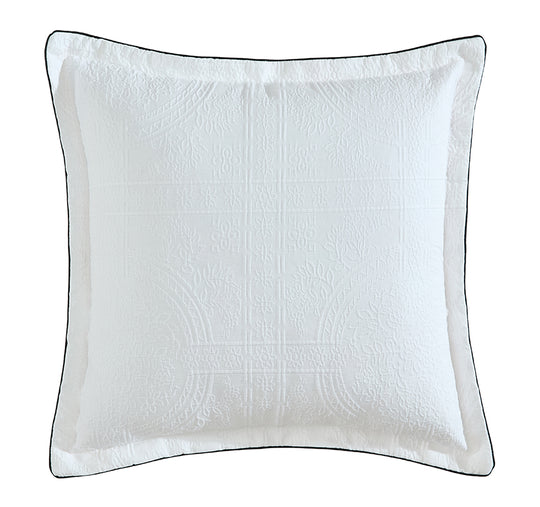 Catalina 45x45cm Filled Cushion White