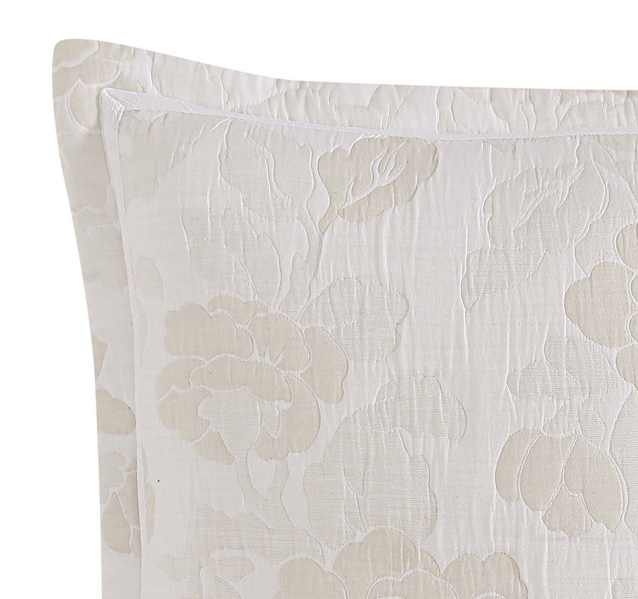 Eva 45x45cm Filled Cushion Stone