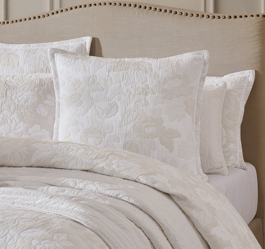 Eva European Pillowcase Stone