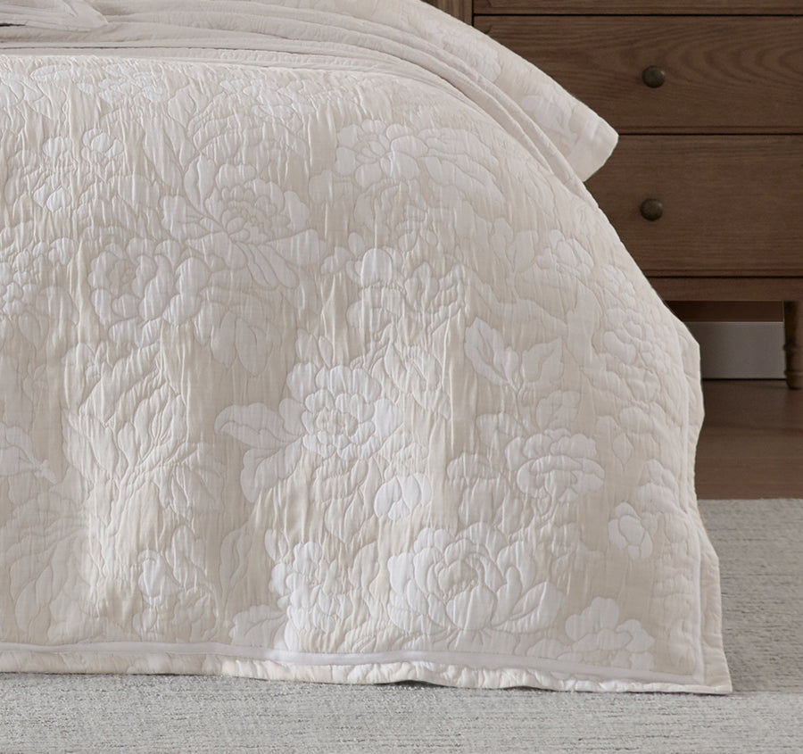 Eva Quilt Cover Set Range Stone