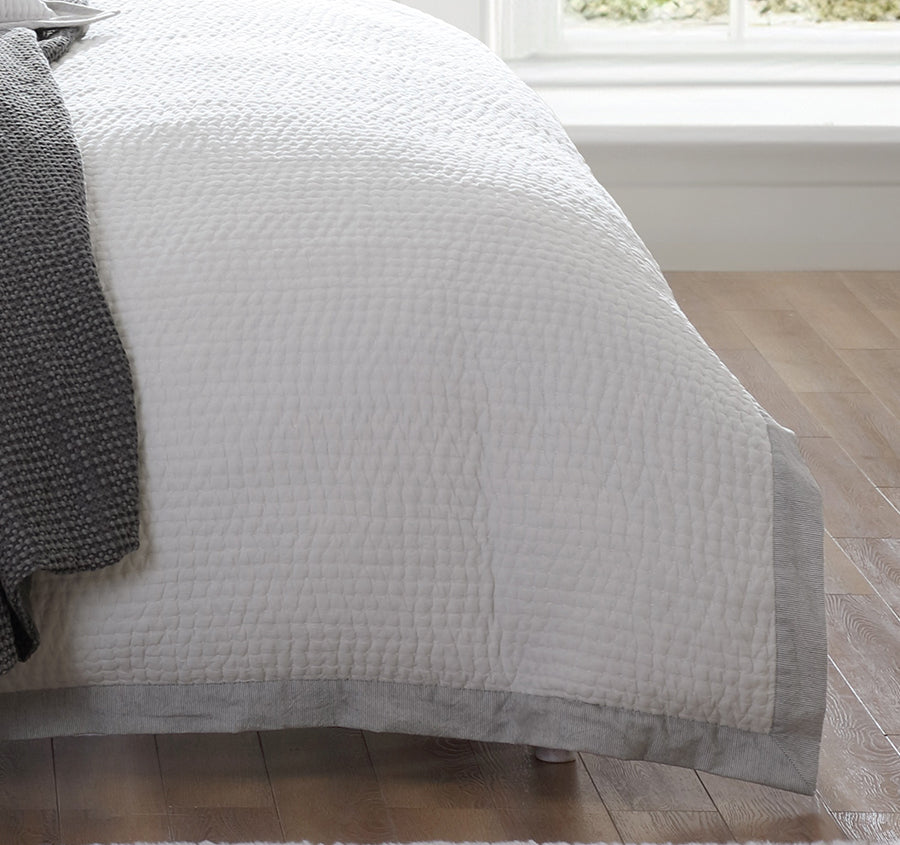 Felix Quilt Cover Set Range Charcoal