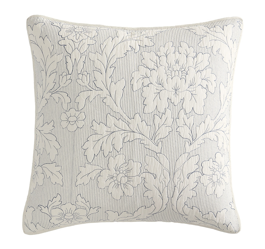 Fleur European Pillowcase Ink