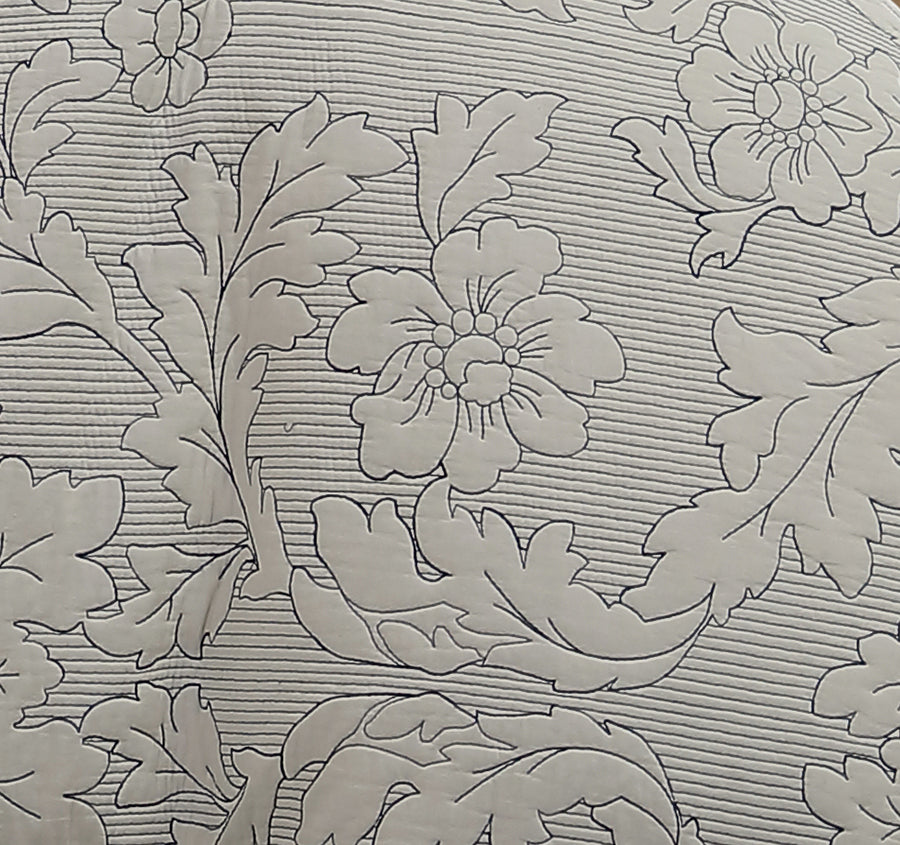 Fleur Quilt Cover Set Range Ink