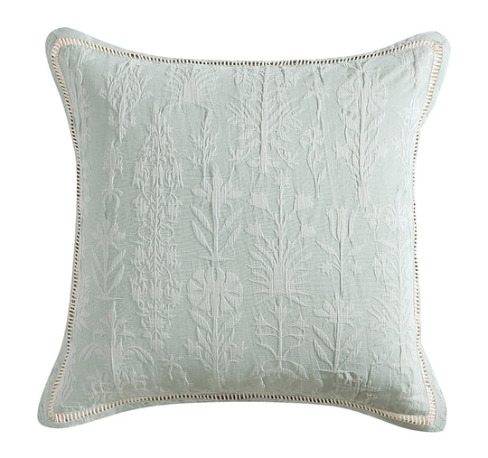 Florence European Pillowcase Sage