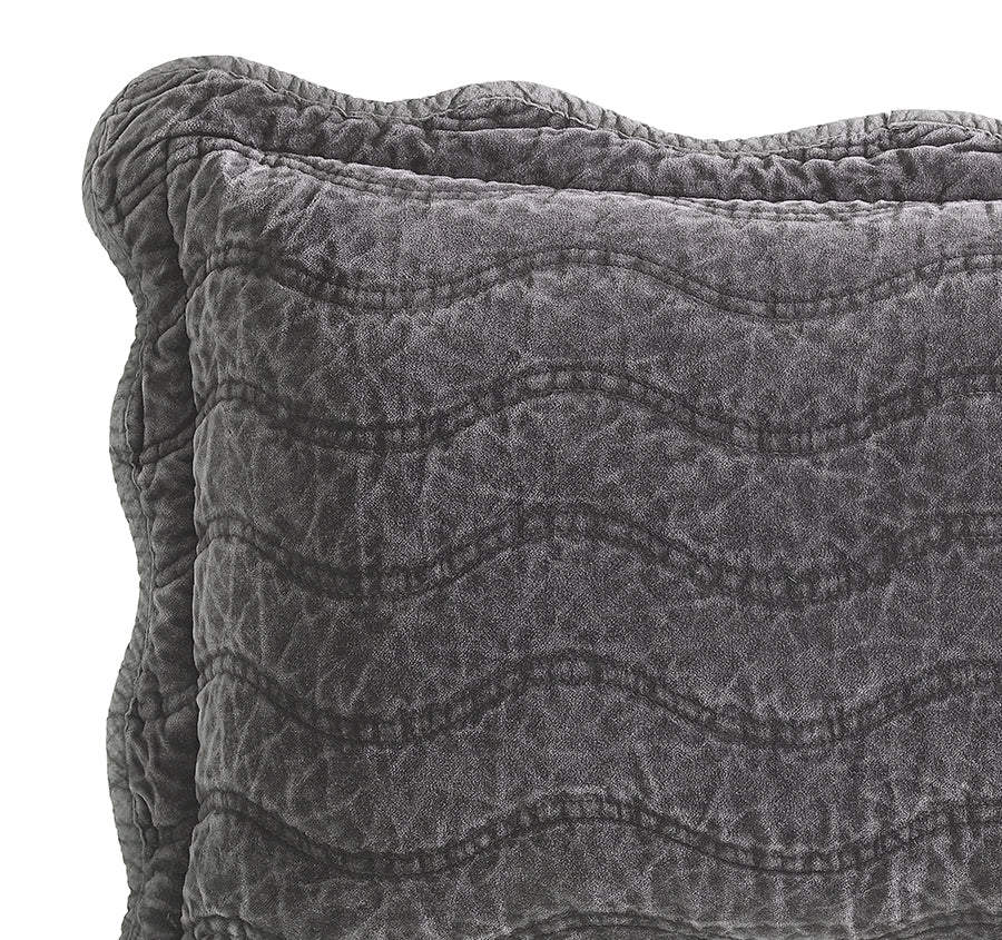 Indiana 30x50cm Filled Cushion Charcoal