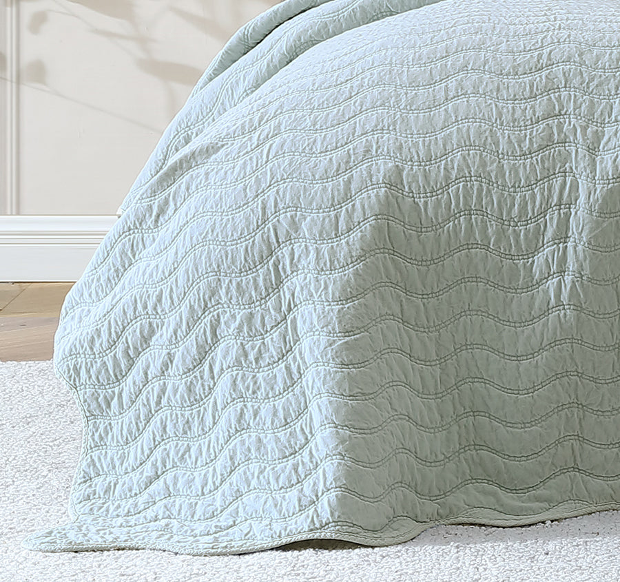 Indiana Coverlet Sage
