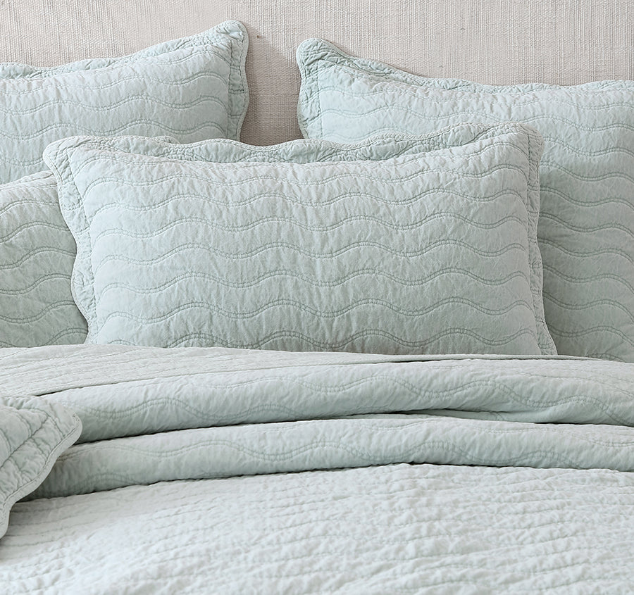 Indiana Coverlet Sage