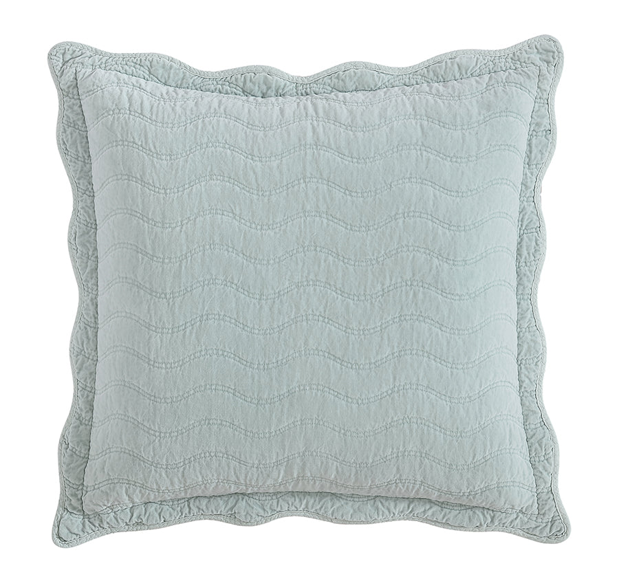 Indiana European Pillow Sham Sage