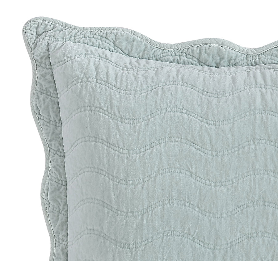 Indiana European Pillow Sham Sage