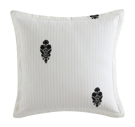 Khari 45x45cm Filled Cushion Charcoal