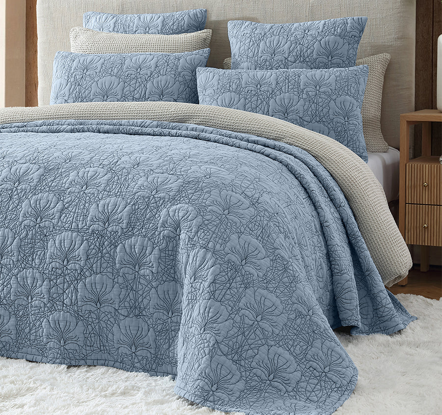 Lilian Bedspread Denim