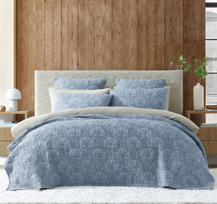 Lilian Bedspread Denim
