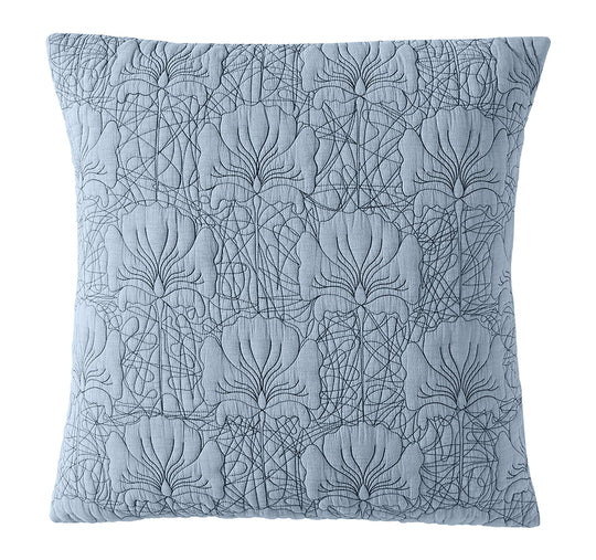 Lilian European Pillow Sham Denim