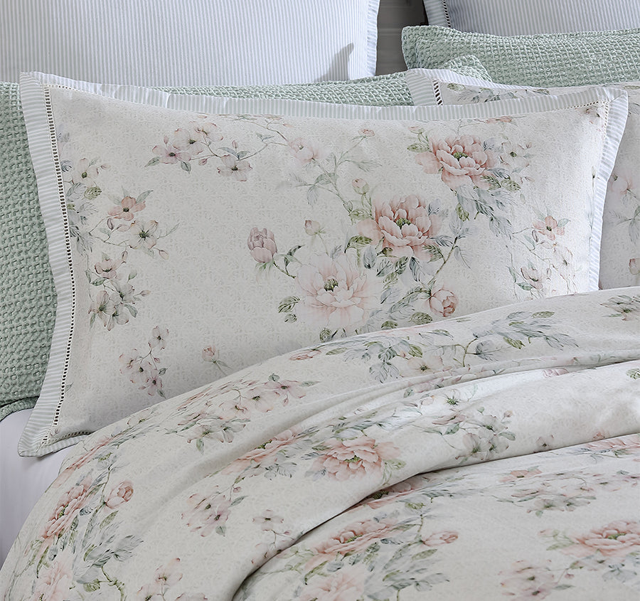 Liyana Quilt Cover Set Range Frost