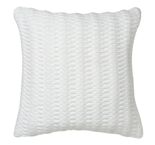 Loxton 41x41cm Filled Cushion White