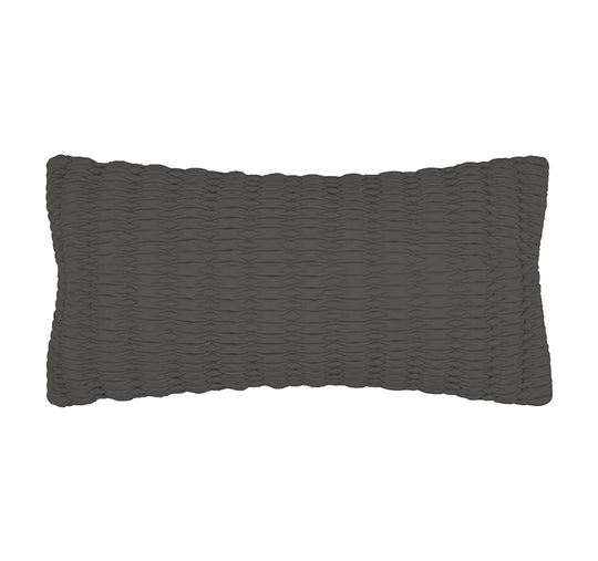 Loxton 30x65cm Filled Cushion Charcoal
