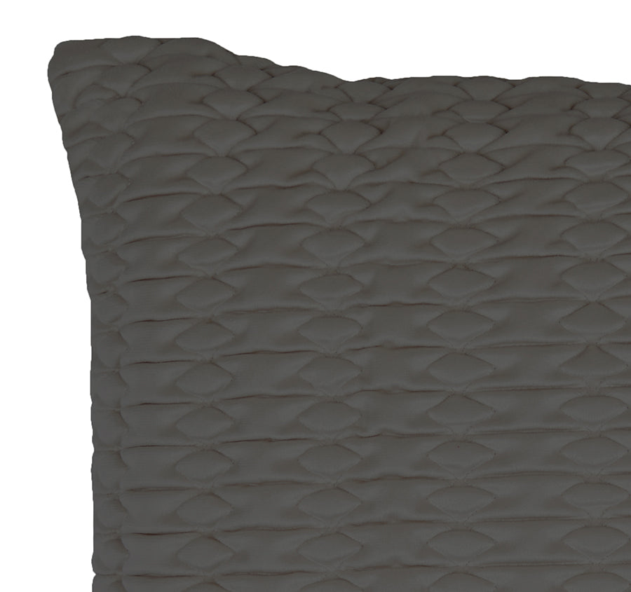 Loxton 45x45cm Filled Cushion Charcoal