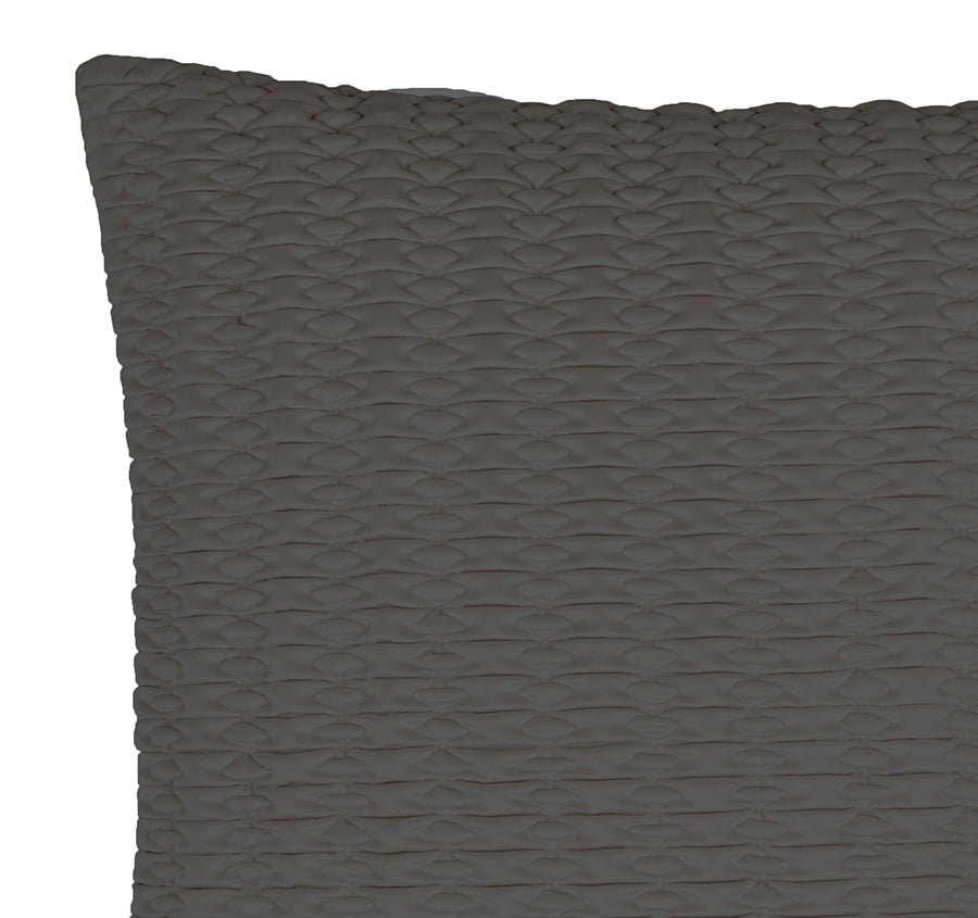 Loxton European Pillowcase Charcoal