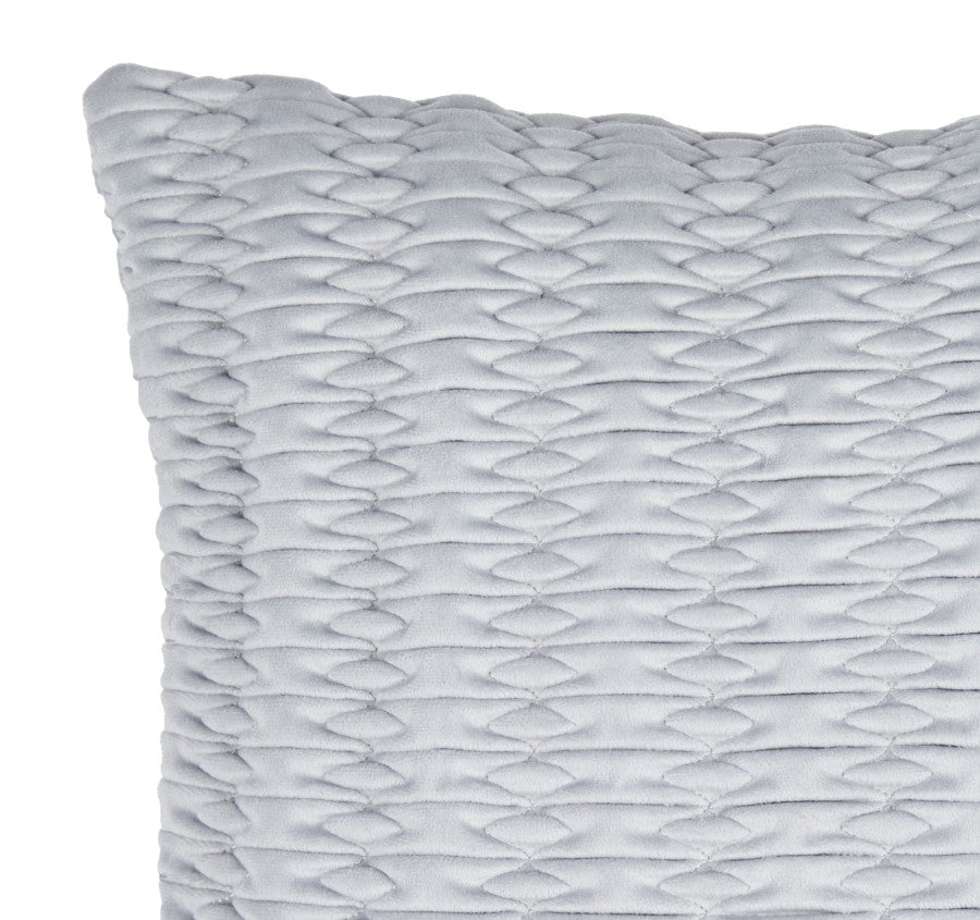 Loxton 45x45cm Filled Cushion Platinum