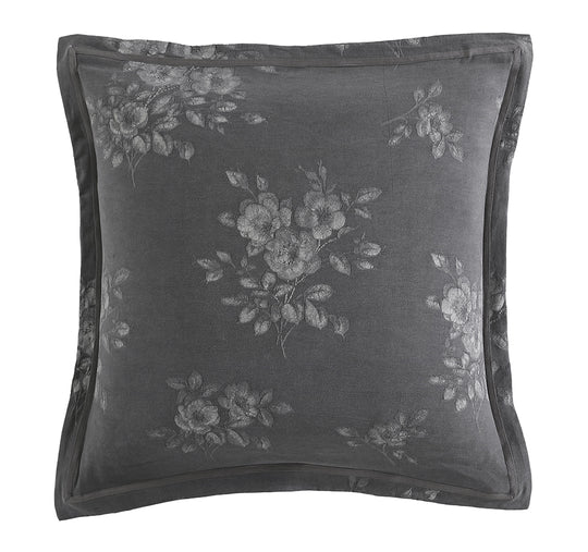 Maisey European Pillowcase Charcoal