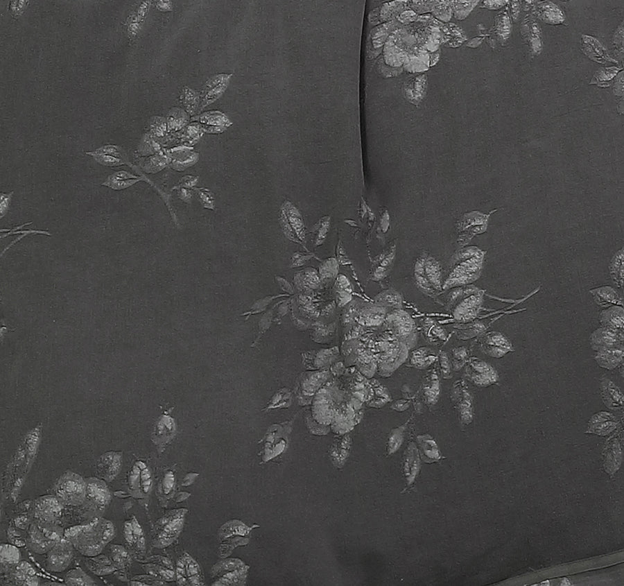 Maisey Quilt Cover Set Range Charcoal