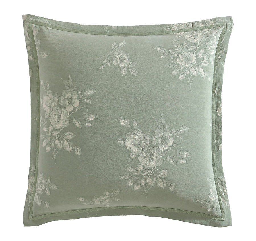 Maisey European Pillowcase Moss