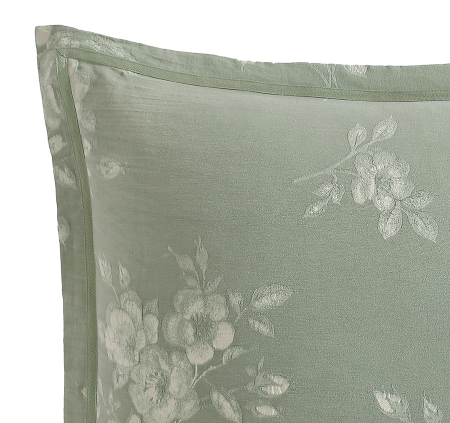 Maisey European Pillowcase Moss