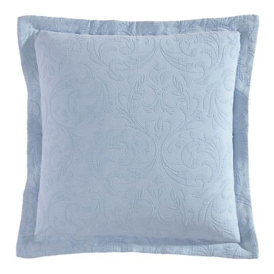 Marbella European Pillowcase Blue