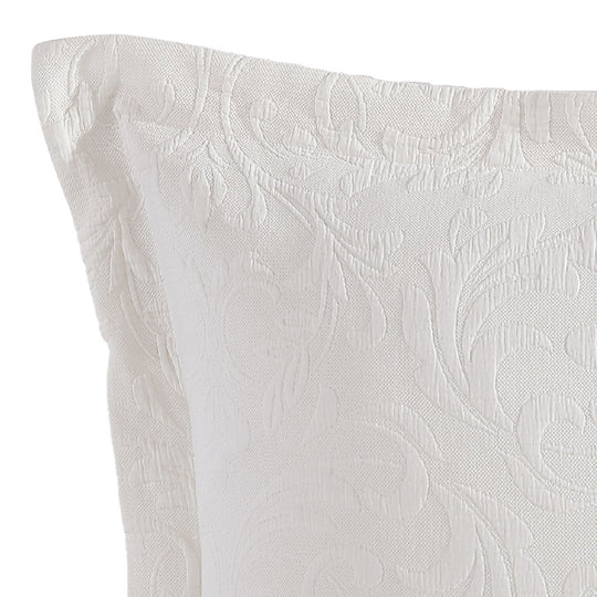 Marbella European Pillowcase Ivory