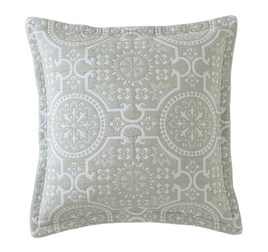 Mayfair European Pillowcase Sage