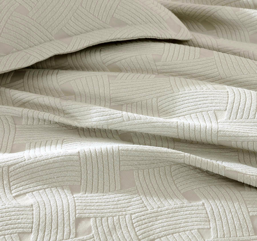 Nara Quilt Cover Set Range Stone