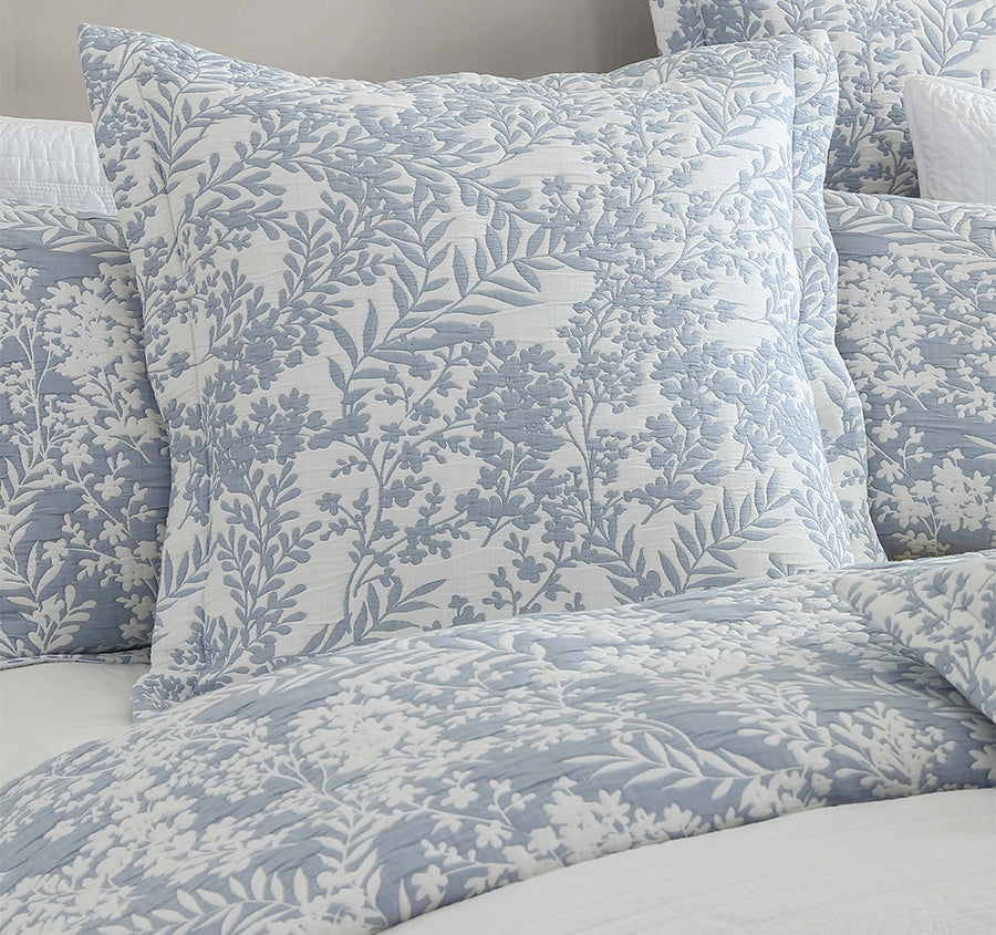 Quinn European Pillowcase Denim