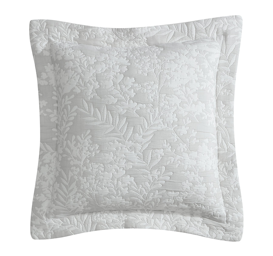 Quinn 45x45cm Filled Cushion Silver