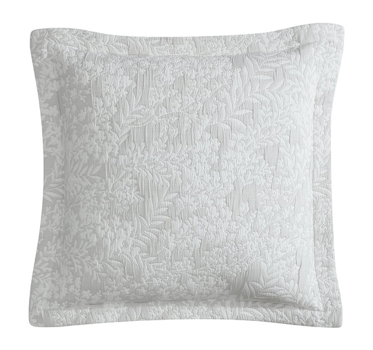 Quinn European Pillowcase Silver