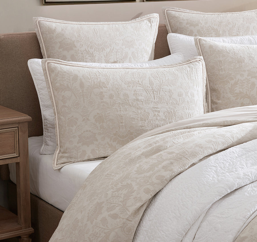 Savanna Quilt Cover Set Range Natural