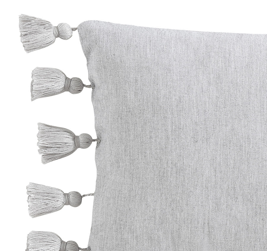 Subi 30x50cm Filled Cushion Grey