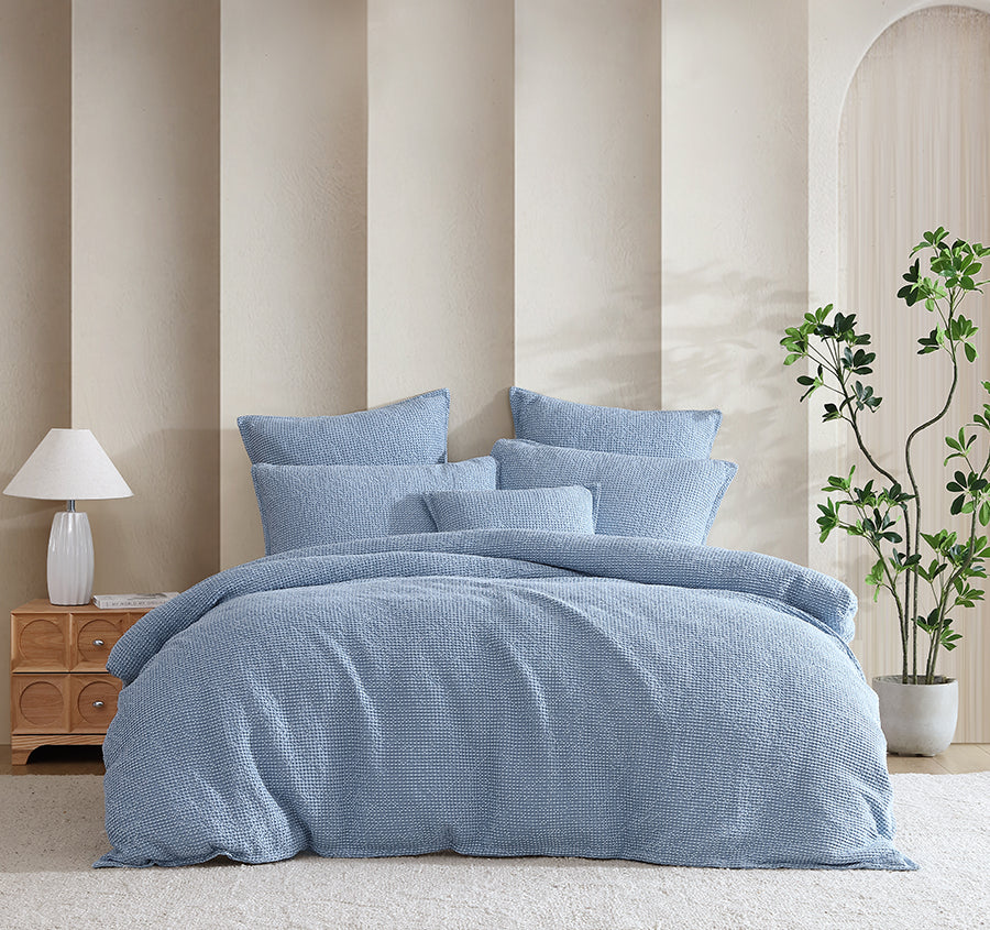 Urban Quilt Cover Set Range Chambray