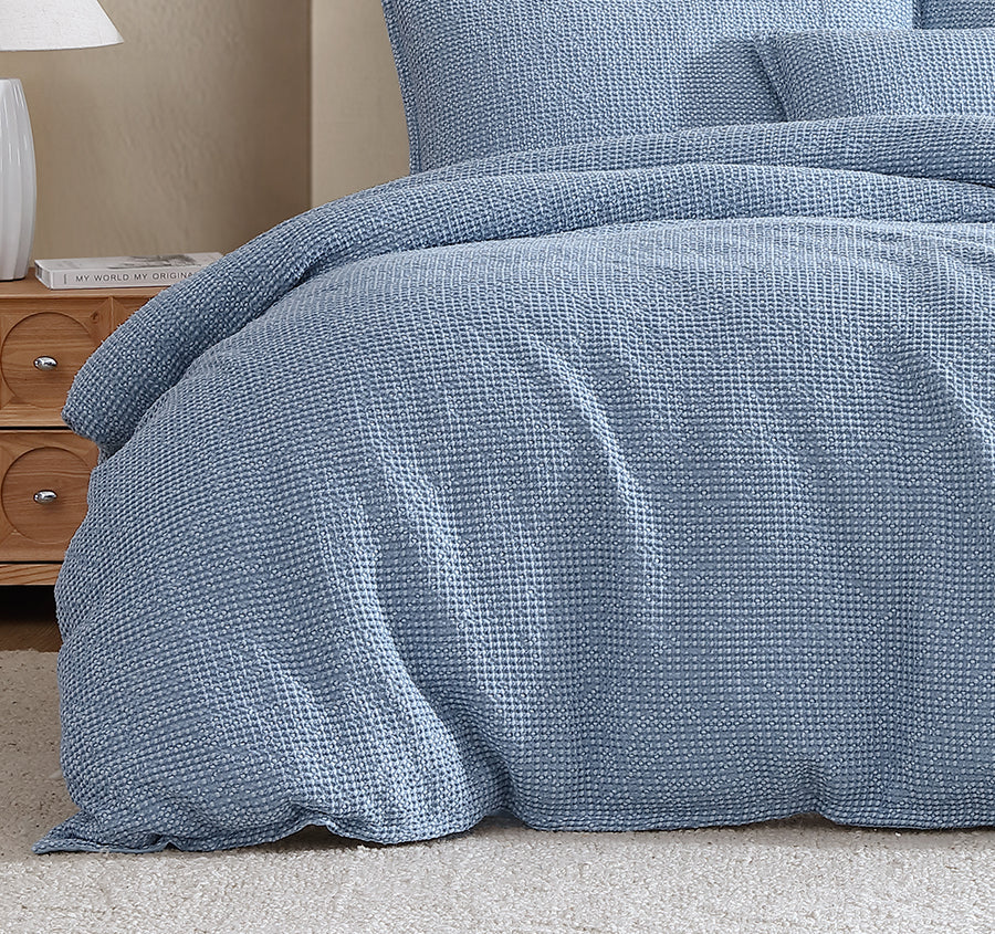 Urban Quilt Cover Set Range Chambray
