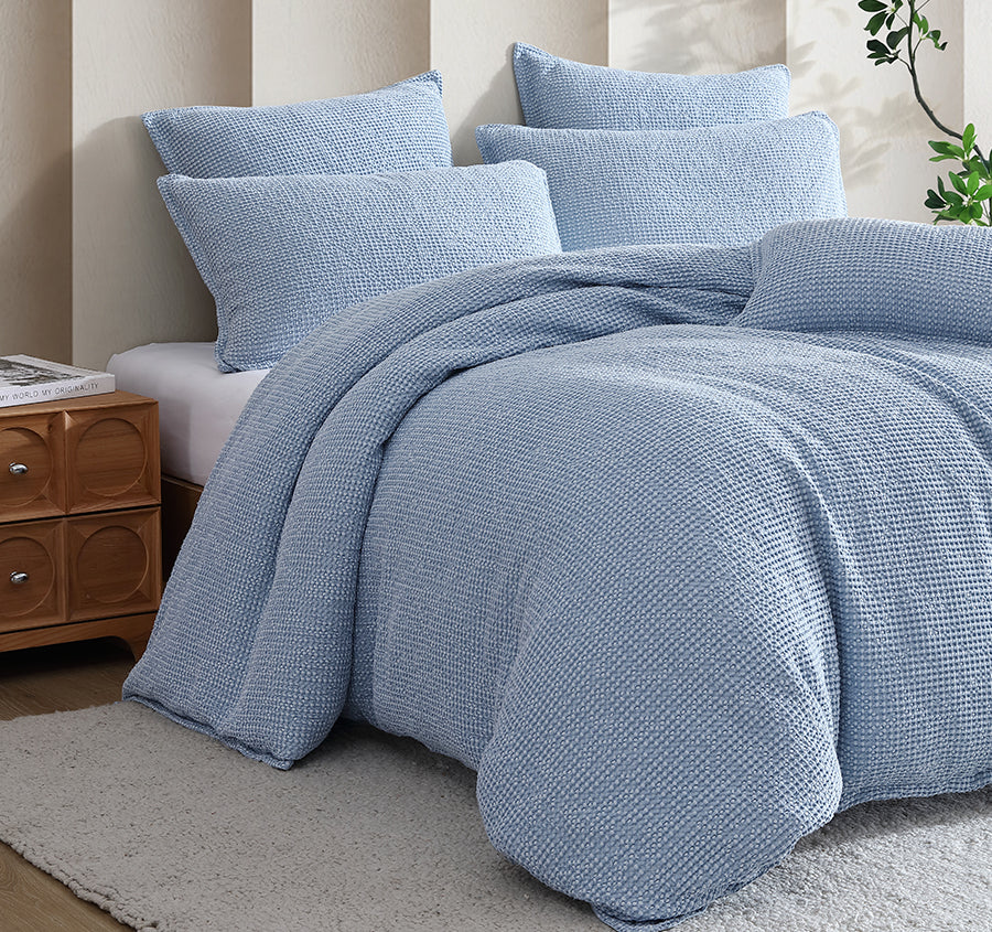 Urban Quilt Cover Set Range Chambray