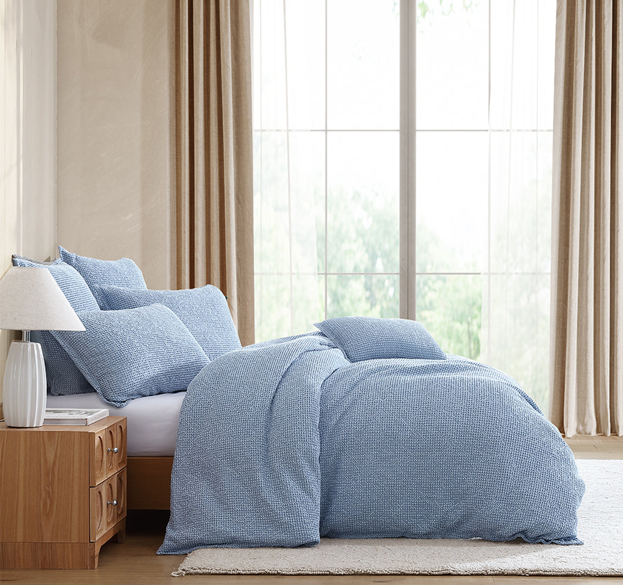 Urban Quilt Cover Set Range Chambray