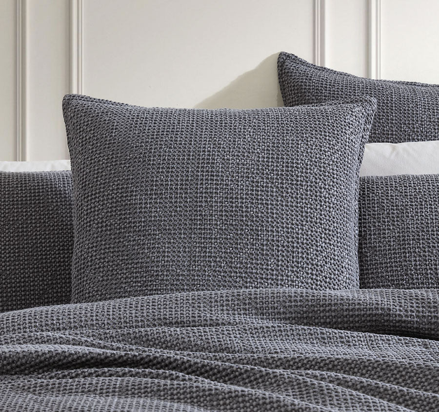 Urban European Pillowcase Charcoal