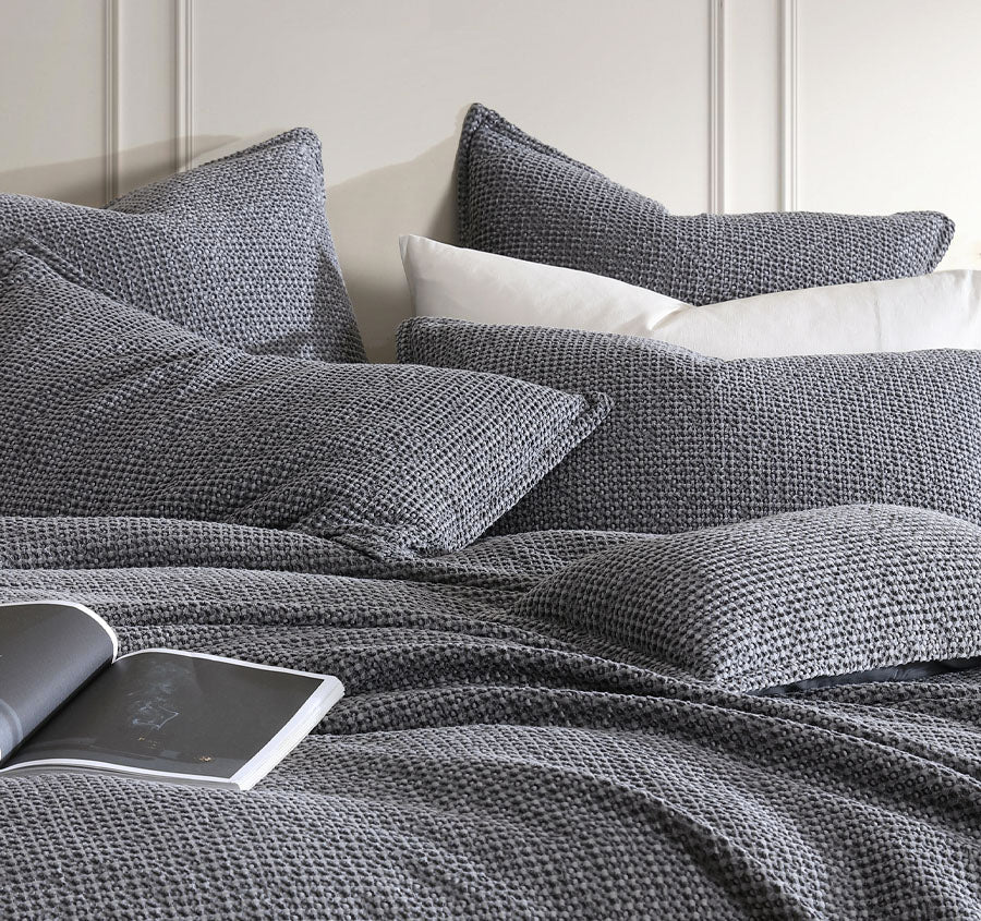 Urban Quilt Cover Set Range Charcoal